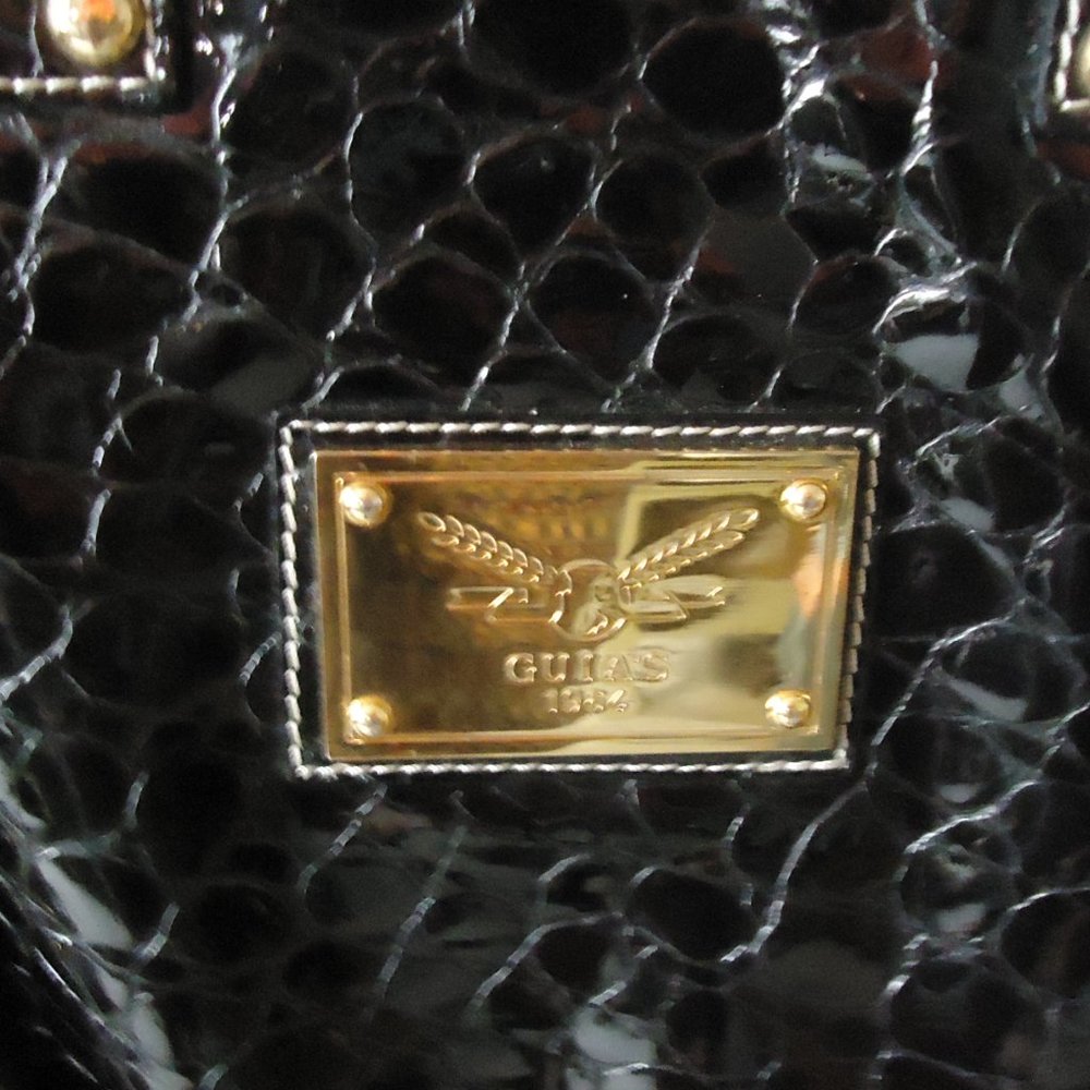 Black Patent Leather Satchel NWOT - Picture 15 of 16